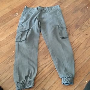 Gray kid pant